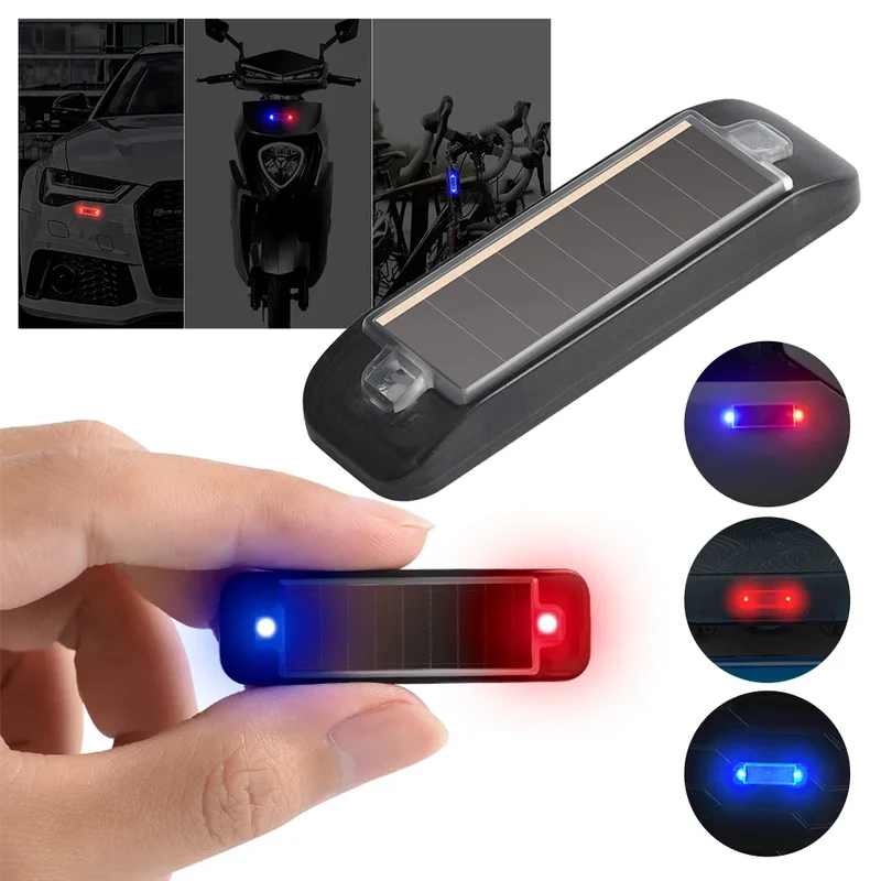 Sos Light Strobe - Мини-светодиодный автомобильный сигнальный светильник на солнечной