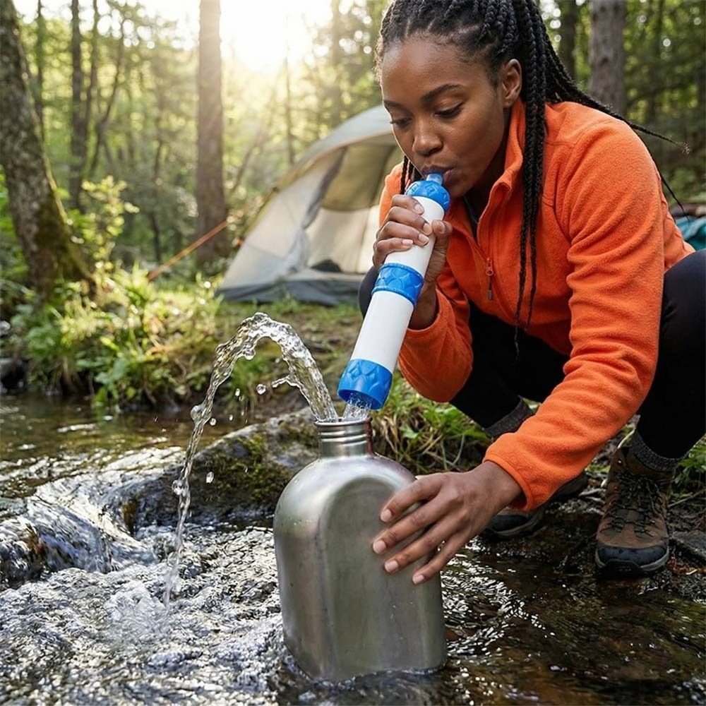 Water Purification Straw - Мини-фильтр-соломинка для очистки воды, соломинка для