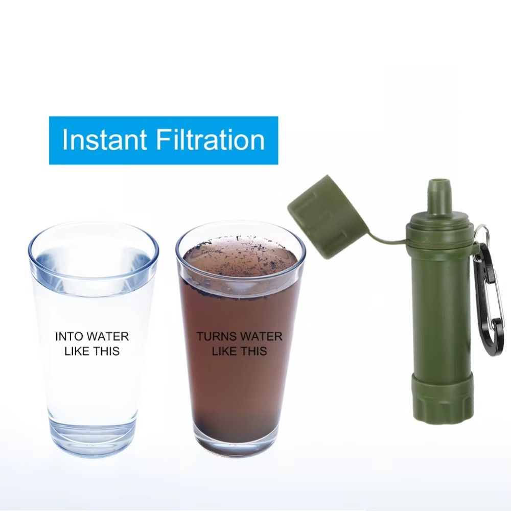 Мини-мини-фильтр для воды, сол – обзор и цена Water Purification Straw