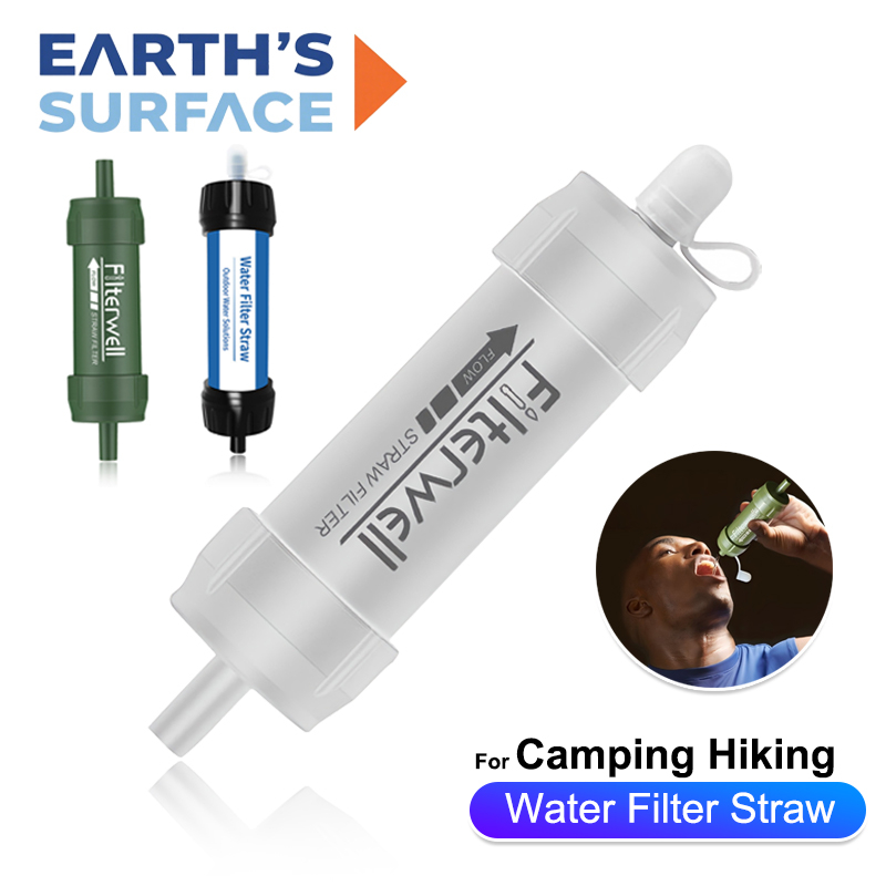 Портативный мини-фильтр для во – обзор и цена Water Purification Straw
