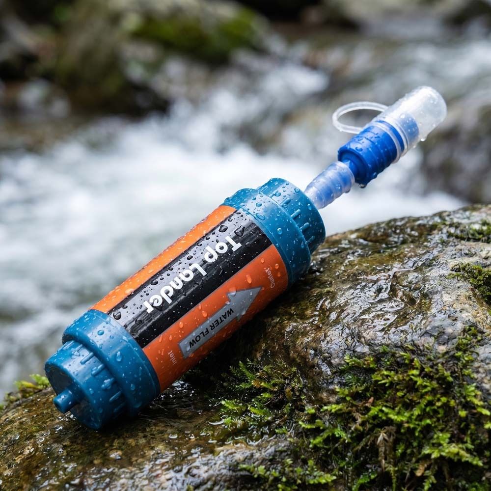 Мини-фильтр-соломинка для воды – обзор и цена Water Purification Straw