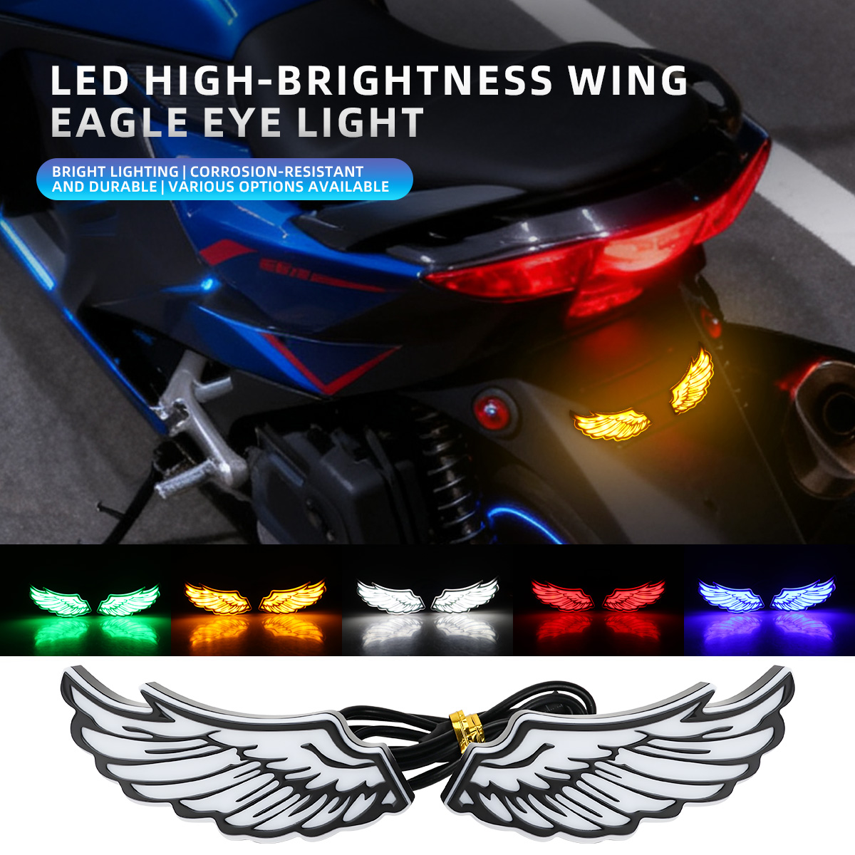 1 пара светодиодных задних фон – обзор и цена Sos Light Strobe