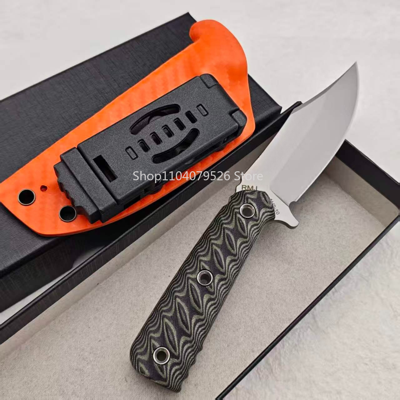 Нож RMJ с фиксированным клинко – обзор и цена Bushcraft Knife Fixed