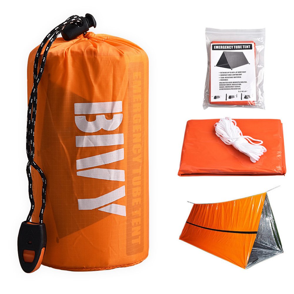 2-местное аварийное укрытие Bi – обзор и цена Emergency Mylar Tent