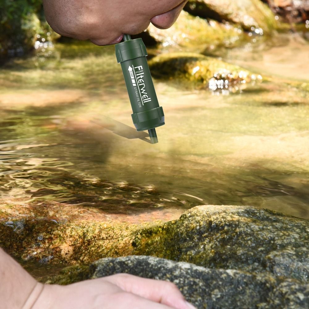 Мини-фильтр-соломинка для воды – обзор и цена Water Purification Straw