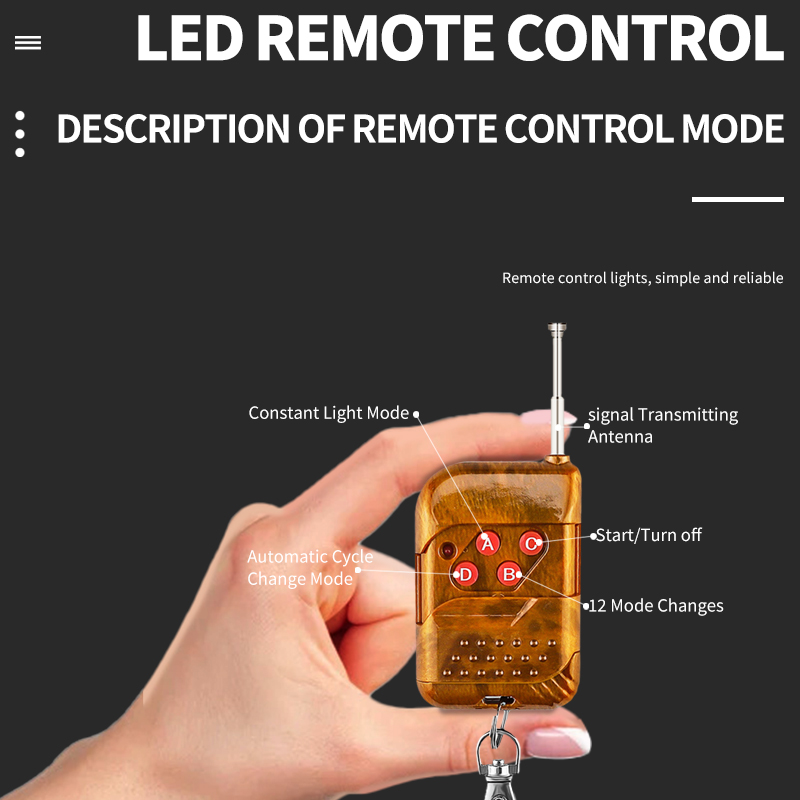 Беспроводные светодиодные сигн – обзор и цена Sos Light Strobe