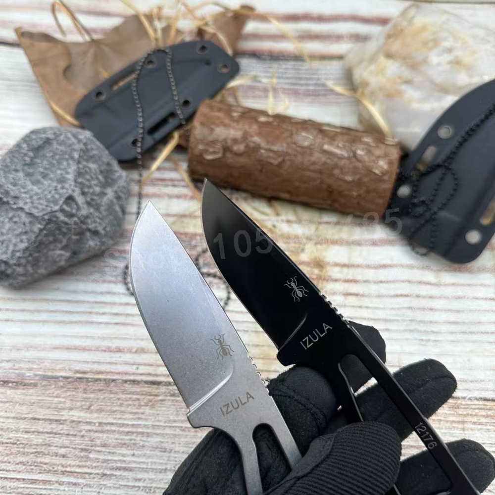 IZULA высокопрочный прямой нож – обзор и цена Bushcraft Knife Fixed