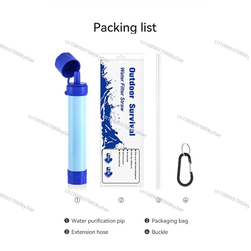 Портативный фильтр-соломинка д – обзор и цена Water Purification Straw