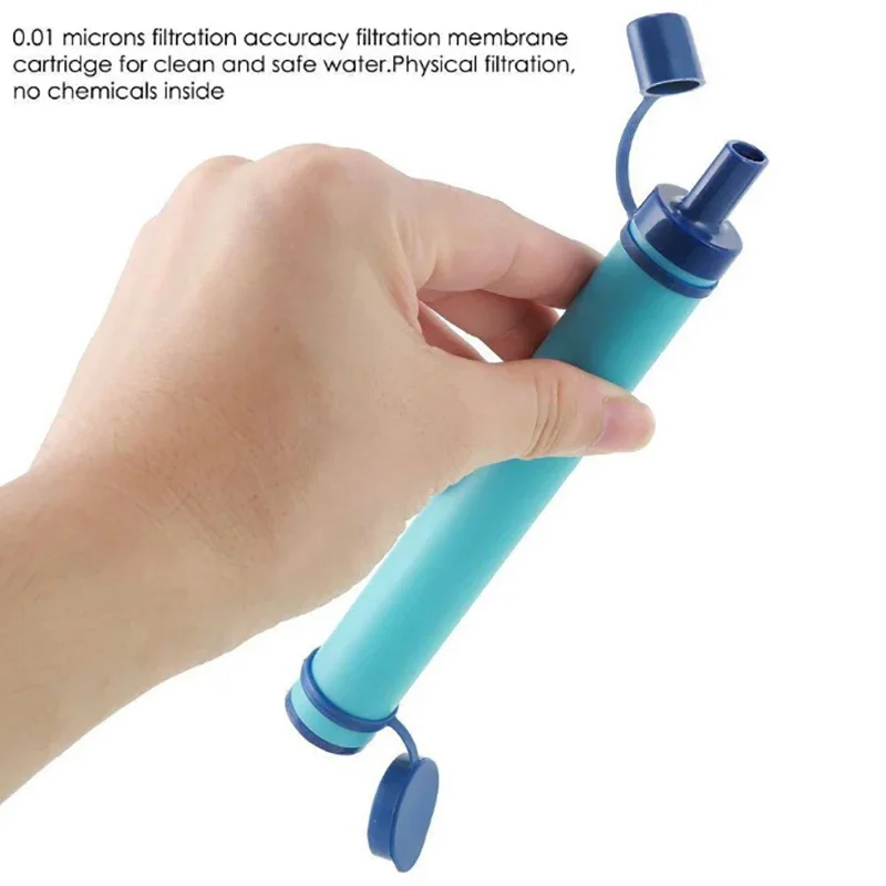 Открытый мини-фильтр для воды  – обзор и цена Water Purification Straw