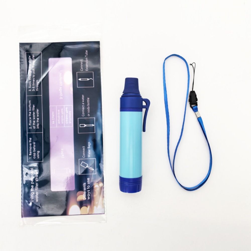 Мини-фильтр-соломинка для воды – обзор и цена Water Purification Straw