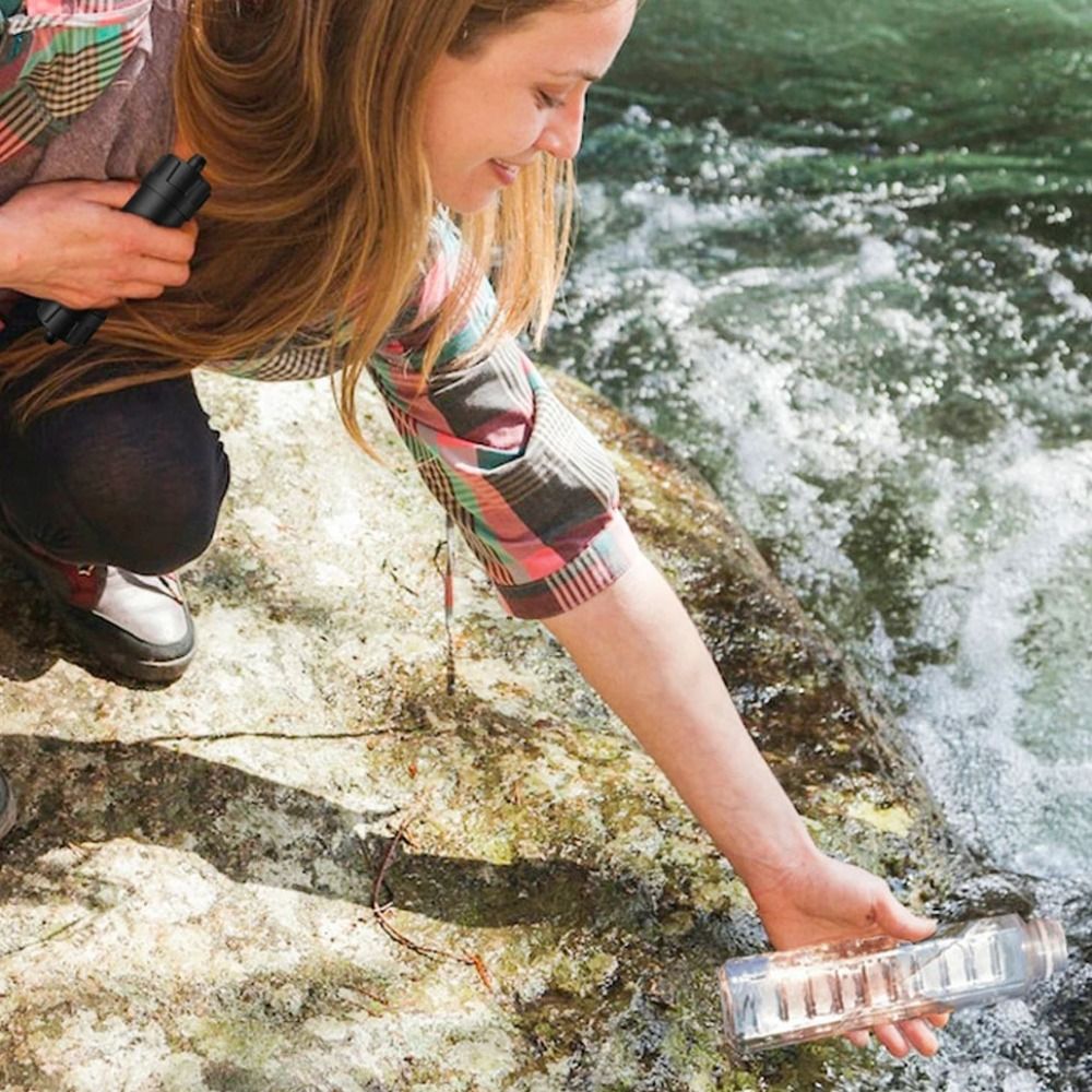 Мини-фильтр-соломинка для очис – обзор и цена Water Purification Straw